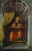 Sandro Botticelli St. Augustine in Cell Spain oil painting artist